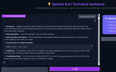 Splunk tech guider