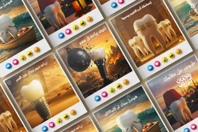 تصاميم سوشيال ميديا بأستخدام الذكاء الأصطناعى