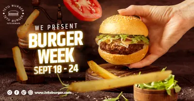 تصميم اعلان لمطعم