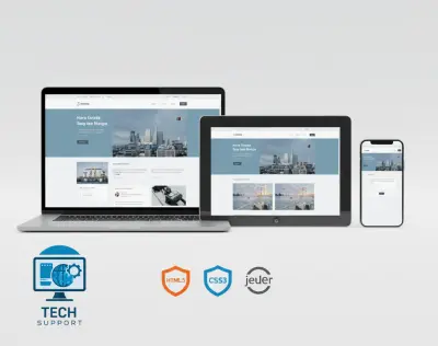 مصمم صفحات ويب باستخدام html5,CSS3,javascript,jQuery