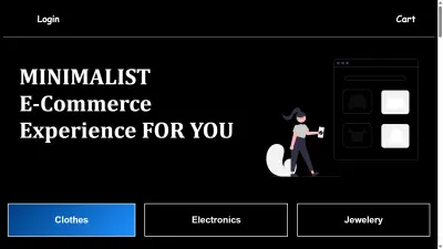 واجهة متجر إلكتروني (E-Commerce) باستخدام HTML وCSS وJavaScript