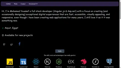 Mock Profile ملف شخصي تخيلي