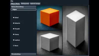 Image Processing Desktop Application