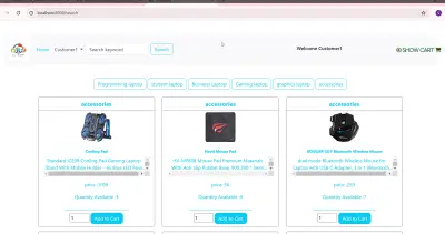 backend E-commerce for selling products