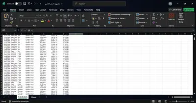 إعداد تقرير تحليلي شامل وضخم لملخص الأداء الربع سنوي للمنتجات (2004 – 2005)