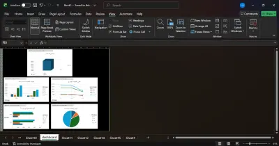 مشروع: تحليل مبيعات متعدد الأشهر والسنوات باستخدام Microsoft Excel