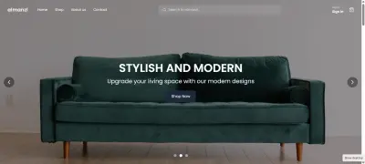 Almanzl – Furniture E-Commerce Platform with Admin Dashboard