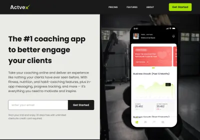 Actvex Web Platform – Full-Stack Development for Sports Startup