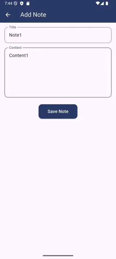 تطبيق الملاحظات (Notes App) باستخدام Flutter و Hive
