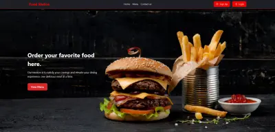 موقع لمطعم للأكل