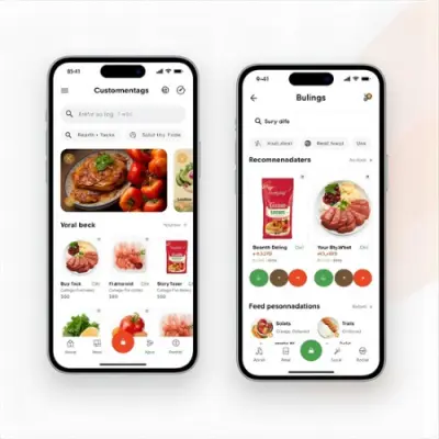 تطوير تطبيق موبايل لسوبر ماركت