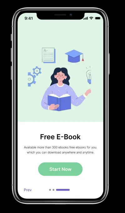 تطبيق للكتب الألكترونية