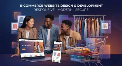 متجر إلكتروني عصري للتسوق و شراء الملابس