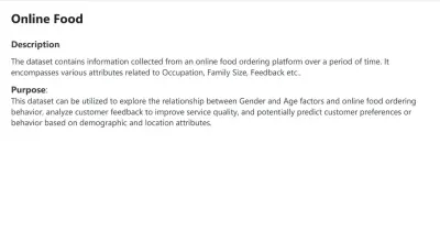 مشروع عملي لتحليل بيانات منصة طلبات طعام أونلاين (Online Food Ordering Platform) باستخدام برنامج Power BI.