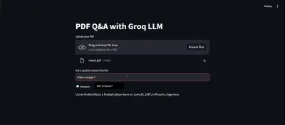 مشروع نظام أسئلة وأجوبة ذكي من ملفات PDF