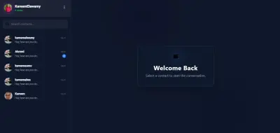 تطبيق محادثة وفيديو (Real-time) بتقنيات Angular 20 و .NET 8 وتصميم زجاجي عصري