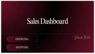 لوحة تحكم تفاعلية لتحليل المبيعات والشحن باستخدام Power BI