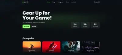 Sportify • Gear Up for Your Game!