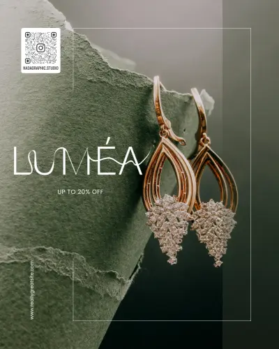 Meet LUMÉA – a logo where feminine elegance meets modern luxury.