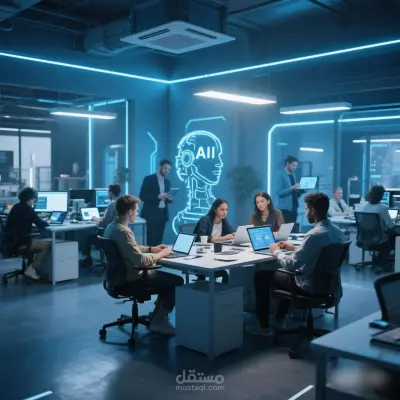 الذكاء الاصطناعي والعمل الحر: هل المنافس الذكي أصبح شريك النجاح؟