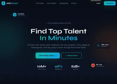 JobQuest: Freelancer-Client Collaboration Platform