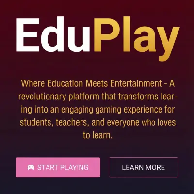 موقع EduPlay مشروع تعليمي ترفيهي