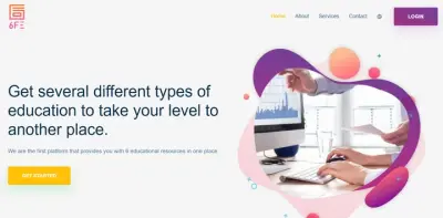 تصميم منصة عملات رقمية 6fingure-earner