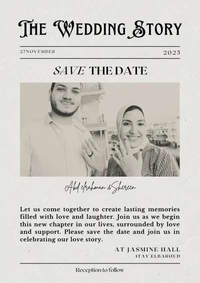 wedding invitation card