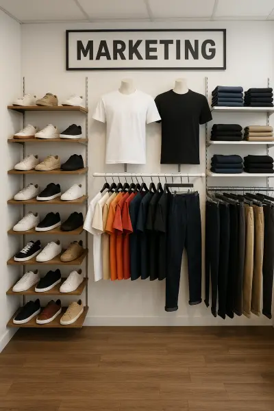 تصميم موقع Markating shop