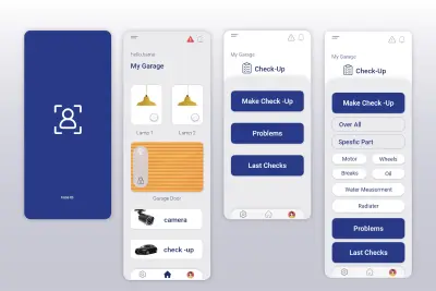 تصميم واجهة وتجربة مستخدم (UI/UX)