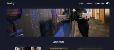 DevLog – منصة تدوين متكاملة للمطورين