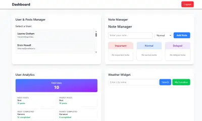 React-Dashboard