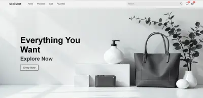 Mini Mart E-Commerce Website