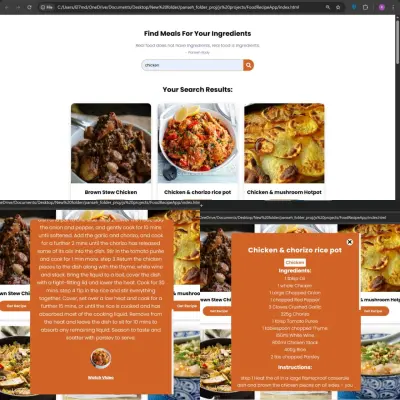 عرض لوصفات اكل