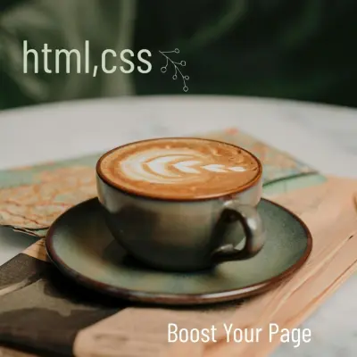 انشاء صفحه هبوط انيقه بالاستخدام html,css