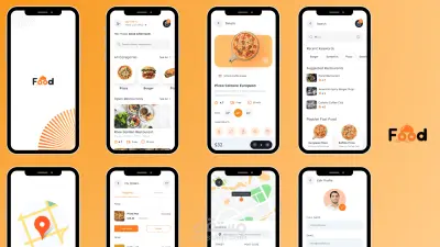 تطبيق لعرض اصناف الطعام و التوصيل - Food Delivery App