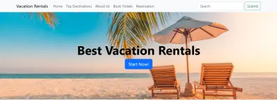 موقع الكتروني لحجز اماكن الاجازات