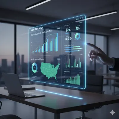 تحليل مبيعات Superstore وبناء Dashboard تفاعلي