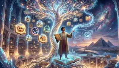 رواية القصص الذكية" (AI Storytelling)"