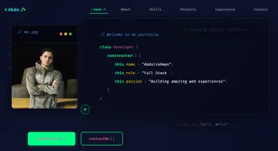personal portfolio V2