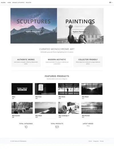 تطبيق سوق للمنتجات اليدوية (MVP كامل)