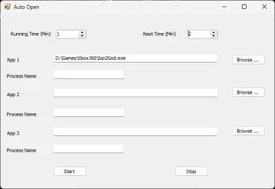 برنامج فتح البرامج تلقائيا