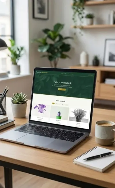 منصة تجارة إلكترونية متكاملة لبيع النباتات ذات الألوان والجينات الفريدة