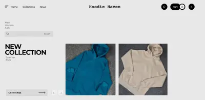 تطوير منصة احترافي لمتجر إلكتروني Hoodie-Haven مع لوحة إدارة وإشعارات لحظية