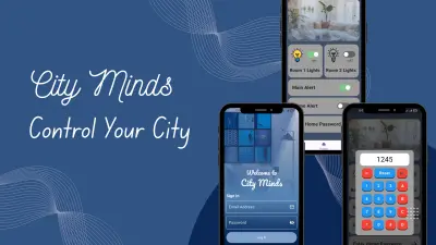تطبيق تحكم في المدينة الذكية (Smart City Control App) باستخدام Flutter + IoT + Firebase