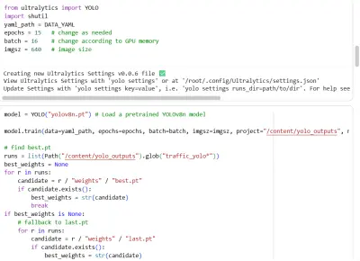 traffic cognition recognition