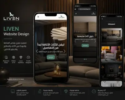 Liven Factory موقع لشركه اثاث