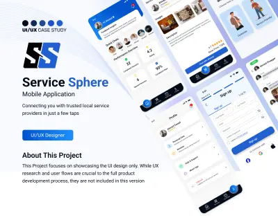 Service Sphere – تطبيق للخدمات الفنية عند الطلب