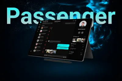 Passenger تطبيق تواصل فوري (Messaging App)