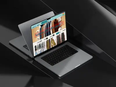 ui/ux متجر ملابس